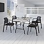 Staples 6' x 30" Heavy Duty Plastic Folding Table, White Granite (79223/54272)~#|#~44461B1E-D919-4090-9C294CFFE3329FE1_sc7
