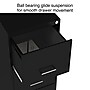 Staples 4-Drawer Vertical File Cabinet, Letter Size, Lockable, 47.2"H x 14.5"W x 18.9"D, Black (ST62801)~#|#~44770BFA-6A72-4EFA-BC66785958CA6832_sc7