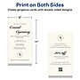 Avery Integrated Cards, 6" x 11", Matte Ivory, 50/Box (95280)~#|#~4484F7AA-3F47-4799-B83FDCB2E1EEB6ED_sc7