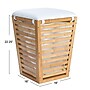 Household Essentials 1-Section Hamper with Lid, Bamboo, Natural (HE1173)~#|#~449B7D0E-56E3-4918-9336DD4CE4D219E3_sc7
