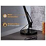 Bostitch LED Swing Arm Desk Lamp, 30", Black (VLF100D)~#|#~44A3E21B-003D-49A9-83ADAE9A9BF33895_sc7