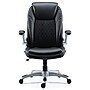 Staples Sorina Ergonomic Bonded Leather Swivel Executive Chair, Black (58262)~#|#~44A8BFD3-11A9-4454-8510722BAC9EA9C0_sc7
