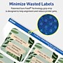 Avery TrueBlock Square Multipurpose Labels, 2-1/8" x 2-1/8", White, 600/Box (94105)~#|#~44B9FB58-7C35-47B5-AA4A85793422F14E_sc7