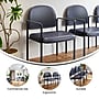 Flash Furniture Tiffany Vinyl Reception Side Stacking Chair, Navy (BT5161NVYVINYL)~#|#~44BD7D83-4762-40A5-BBD8CBB02F2C7F67_sc7