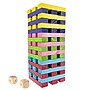 Hey! Play! Giant Wooden Blocks Tower Stacking Game (80-TT0075COL)~#|#~44BE3192-DC6C-44E1-B937A494A6C15E10_sc7