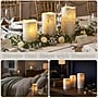 Lavish Home Flameless LED Candles, Silver, 3/Set (80-FC1003)~#|#~44CF3EF4-99BB-4083-A17D8DDF9ABBB5C2_sc7
