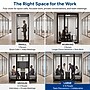 Uncaged Ergonomics Modular Acoustic Office Pod with Ventilation, Lighting and Power, Large, White (POD-L-White)~#|#~44ECE87D-B921-4F65-AEB34D0C7E4C8549_sc7