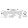 Sauder Cottage Road 65"W L-Shaped Desk, Mystic Oak (428224)~#|#~451667CB-FD7E-489C-A8BEF5A561CD5C9A_sc7