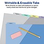 Avery Write & Erase Pocket Plastic Dividers, 5 Tabs, Multicolor (16176)~#|#~4519A313-F21B-4DF3-9C463D0F6BCAE2BE_sc7
