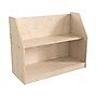 Flash Furniture Bright Beginnings Display Shelf Unit, 24.5"H x 31.5"W x 11.75"D, Brown (MK-KE19226-GG)~#|#~4528369D-A4A0-4CB2-AB39933BDEF4EFFF_sc7