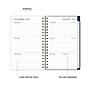 2027 Blue Sky Bespoke Letterpress Cranes In Flight 6.125" x 3.625" Calendar Year Weekly & Monthly Standard Planner~#|#~453A6511-BAFE-4182-9E01EFB62EDBD04A_sc7