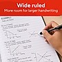 STAPLES Composition Notebook, 9.75” x 7.5”, Wide Ruled, Assorted Colors, 48/Pack~#|#~453B9871-26FA-4177-AEFE1F5BB569DF33_sc7