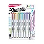 Sharpie® S-Note Creative Markers, Assorted Ink Colors, Bullet/Chisel Tip, White Barrel, 8/Pack~#|#~454DA0DC-D243-4A97-A289464E2B3D2379_sc7