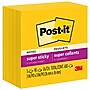 Post-it Super Sticky Notes, 3" x 3", Yellow, 90 Sheet/Pad, 5 Pads/Pack (6545SSY)~#|#~455B63AC-18CF-41BB-8E7327FDA8B49405_sc7