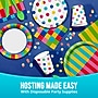 Say Hooray! Bright Vibes 6.5" Dinner Napkin, Multicolored, 64 Napkins/Pack (DTC382573NAP)~#|#~458744A1-D950-43AA-8F0FC38A6A1A9443_sc7