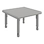 Flash Furniture Wren Square Activity Table, 24" x 24", Height Adjustable, Soft Gray (YUYCX0022SQRSGY)~#|#~458CF1D6-51BB-478C-8E831C513B3C4C2A_sc7