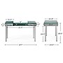 Union & Scale™ Prestige 47"W Glass Computer and Writing Desk, Gray (UN56948)~#|#~458DB799-0A6B-4CB5-88D9587391376CBB_sc7