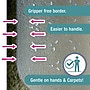 Floortex Cleartex TrYlok Carpet Chair Mat, 29" x 47", Designed for Low Pile Carpet, Clear (NRCMFLVT0001)~#|#~45955FDB-4EE7-4026-9F1304BB8DA5CE09_sc7
