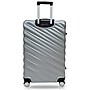 TUCCI STORTO 3-Piece Hardside Luggage Set with Spinner Wheels, Silver Geometric (T0324-03PC-SLV)~#|#~459A672D-A673-4746-A5A131BA490B0861_sc7