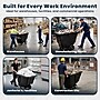 Alpine Industries Tilt Truck, 1/2 Cubic Yard, Black (500-12450-NRF-BLK)~#|#~45A14490-CFAC-4996-BCFEE92F75D145A9_sc7