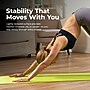 Sunny Health & Fitness High-Density 4mm Yoga Mat, Black (NO. 031-BK)~#|#~45A5E695-2DFD-4620-88B859A938A7D7EA_sc7