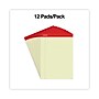 Universal Perf-Style Writing Pad, 8 1/2" x 11 3/4", Wide Ruled, 50 Sheets/Pd, 12/Pk~#|#~45F1CB06-C2AF-4FC4-BD925A21BF09D021_sc7