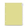 Universal Economical Insertable Paper Divider, 8-Tab, Buff, 6/Pack (UNV21873)~#|#~45FD7E91-DF97-4DB2-8FD0CE0E6A0D17A4_sc7