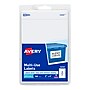 Avery Laser/Inkjet Multipurpose Labels, 2" x 4", White, 2 Labels/Sheet, 50 Sheets/Pack (5444)~#|#~4623D650-25DB-4C4D-94322F65ECD35CAF_sc7