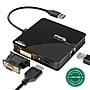 Plugable USB 3.0 Dual-Head External Graphic Adapter, Black (USB3-3900DHE) ~#|#~4628D08E-375D-4EFA-9F031FA88A9AA0E9_sc7