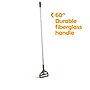 Coastwide Professional™ 60" Side Gate Fiberglass Wet Mop Handle, Plastic Head (CW61063-CC)~#|#~46293DA0-3EFD-4F7F-961450C71304C7C2_sc7