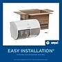 Georgia-Pacific Compact 2-Roll Side-by-Side Coreless Toilet Paper Dispenser, White (56797A)~#|#~462E5C56-9C9A-422E-8D27F75EA12AD97C_sc7
