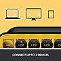Logitech POP Keys Wireless Mechanical Keyboard, Blast Yellow (920-010707)~#|#~463D0855-E40C-4AFB-ACEEAF5C8178B54D_sc7
