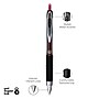 uniball 207 Retractable Gel Pens, Micro Point, 0.5mm, Red Ink, Dozen  (61257)~#|#~4677CB19-6299-4C4B-9E21DB34059EFAA6_sc7