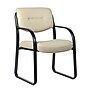 Boss LeatherPlus Guest Chair with Sled Base, Beige (B9529-BG)~#|#~46822F50-F098-45E8-BC37877F6EEA43F7_sc7