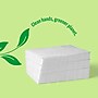 Perk™ Eco Recycled Lunch Napkin, 1-ply, White, 400 Napkins/Pack, 12 Packs/Carton (CW20179-CT)~#|#~468467FE-F6E2-48CC-9B9FA3A8042A8970_sc7