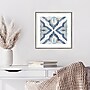 Amanti Art Blue Moroccan Tile by Eva Watts Wood Framed Wall Art Print, 17" x 17" (A42675547098)~#|#~469409C3-F6F3-4419-A95A68F5D3B9E457_sc7