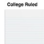 Staples Premium 3-Subject Notebook, 5.88" x 9.5", College Ruled, 138 Sheets, Red (ST58353)~#|#~469487EF-2AE6-4202-9890358118A75B82_sc7