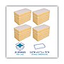 Boardwalk® Scrubbing Sponge, Light Duty, 3.6 x 6.1, 0.7" Thick, Yellow/White, Individually Wrapped, 20/Carton~#|#~46A108BB-F64F-43D6-AAED618ADDDA2831_sc7