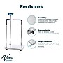 Viva Comfort Digital Weight Scale, Silver, 660 lbs. Capacity (ADI904-05-MK)~#|#~46A2706C-BF8D-4B0E-A7EC7C6216B5E479_sc7