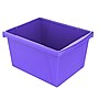Storex Polypropylene/PP 4 Gallon Classroom Storage Bin, 7.9" x 11.3" x 13.6", Purple, 3/Bundle (STX61481U06C-3)~#|#~46AEBDDC-39C3-48CD-9D877421B800E34C_sc7