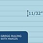 Roaring Spring Enviroshades Steno Notebook, 6" x 9", 80 Sheets/Pad, Gregg Ruled, Recycled Blue Paper, 4 Books/Pk (12284)~#|#~46BD8741-A319-402C-A1F4D384C2DFB225_sc7