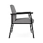 Lesro Mystic Wide Vinyl Guest Chair, Gray (MG1201.SBK-01CHGY)~#|#~46BE5450-50FC-4D7A-BB187420484B81A9_sc7