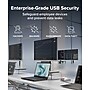 Plugable 0.5 ft. USB-C to USB-C Charging Cable, Male to Male, Black, 5/Pack (USBC-CCS5X)~#|#~46C050C4-5082-483F-AEF1656561DD5E92_sc7