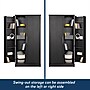 Sauder HomePlus 71"H Storage Cabinet with 12 Shelves, Raven Oak (446898)~#|#~46CF5330-CB2C-4DBA-88B7E38BE21DDDBB_sc7