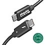 Plugable Thunderbolt 4 240W 3.3' USB-C to USB-C Power Cable, Male to Male, Black (TBT4-240W-1M)~#|#~46D619C4-5003-474E-8EFCF1F3F3BDF03C_sc7