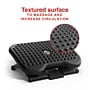 Staples Ergonomic Tilt Adjustable Footrest, Black~#|#~46E43D3E-B28F-4A85-BF3920F07EB2DEED_sc7