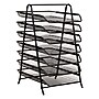 Mind Reader Metal Front Loading Letter Tray, Letter/Legal Size, Black (7TPAPER-BLK)~#|#~46E697A3-7CDE-4F87-BBC9EA03E75B4BB8_sc7