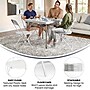 Flash Furniture HERCULES Plastic Folding Chair, Premium White, 24/Pack (24LEL3WHITE)~#|#~4705711C-971D-4831-9962EA1CE42B2DB7_sc7