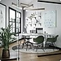 U Brands Floating Glass Dry Erase Calendar Board, Frameless, 47" x 35", White Frosted Surface (2776U00-01)~#|#~470638E0-80C2-409D-AA519533DCF63B91_sc7