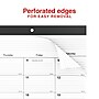 2025-2026 Staples 18" x 11" Academic Monthly Desk Pad Calendar, Black (ST17004-25)~#|#~47081823-0A42-4921-8A715A189206AFD4_sc7